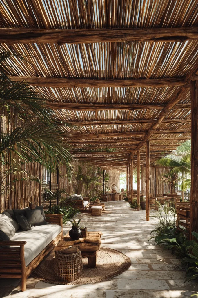 11. Bamboo Roof Design