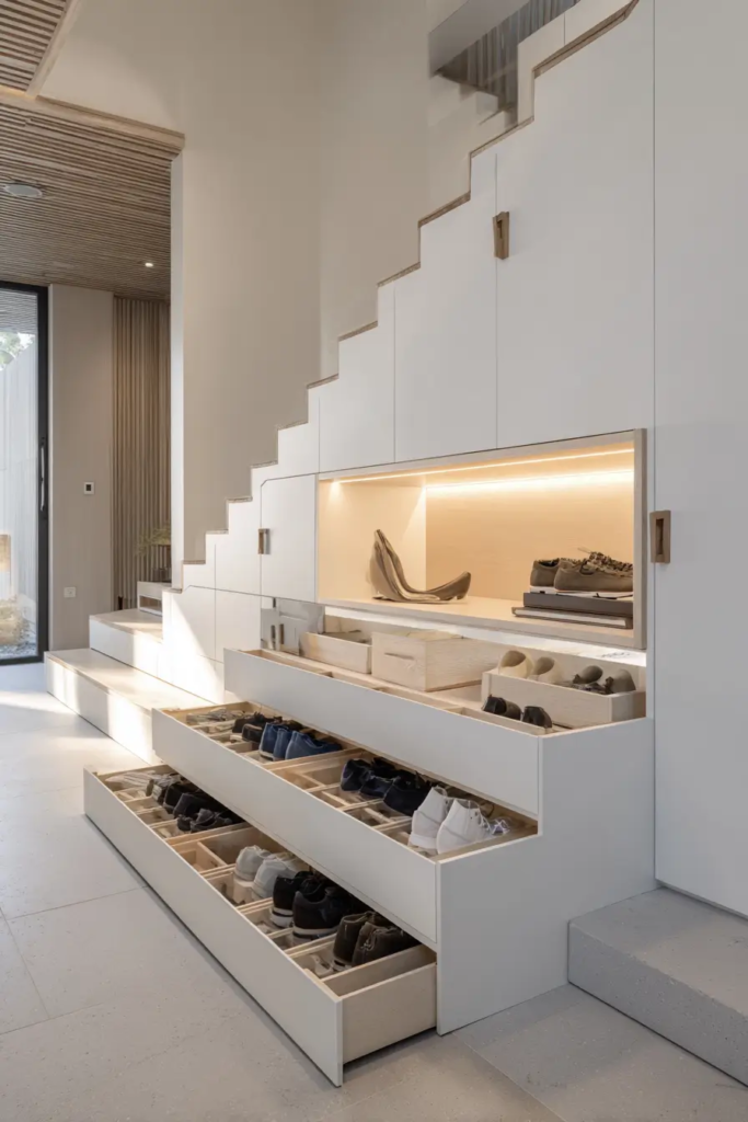11. Shoe Storage System