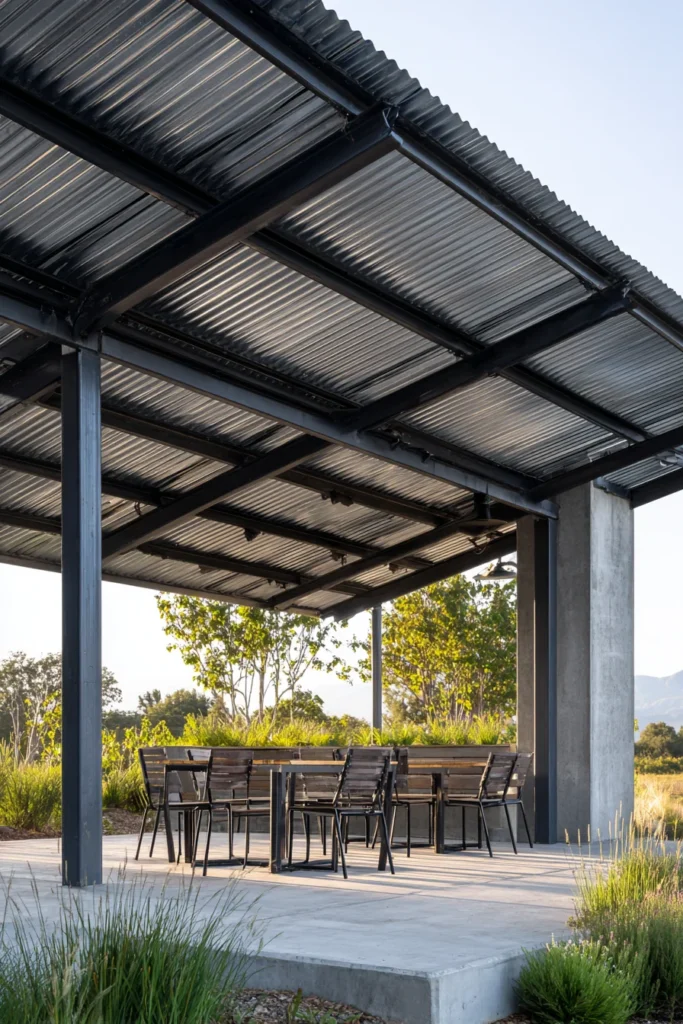 12. Metal Sheet Roofing