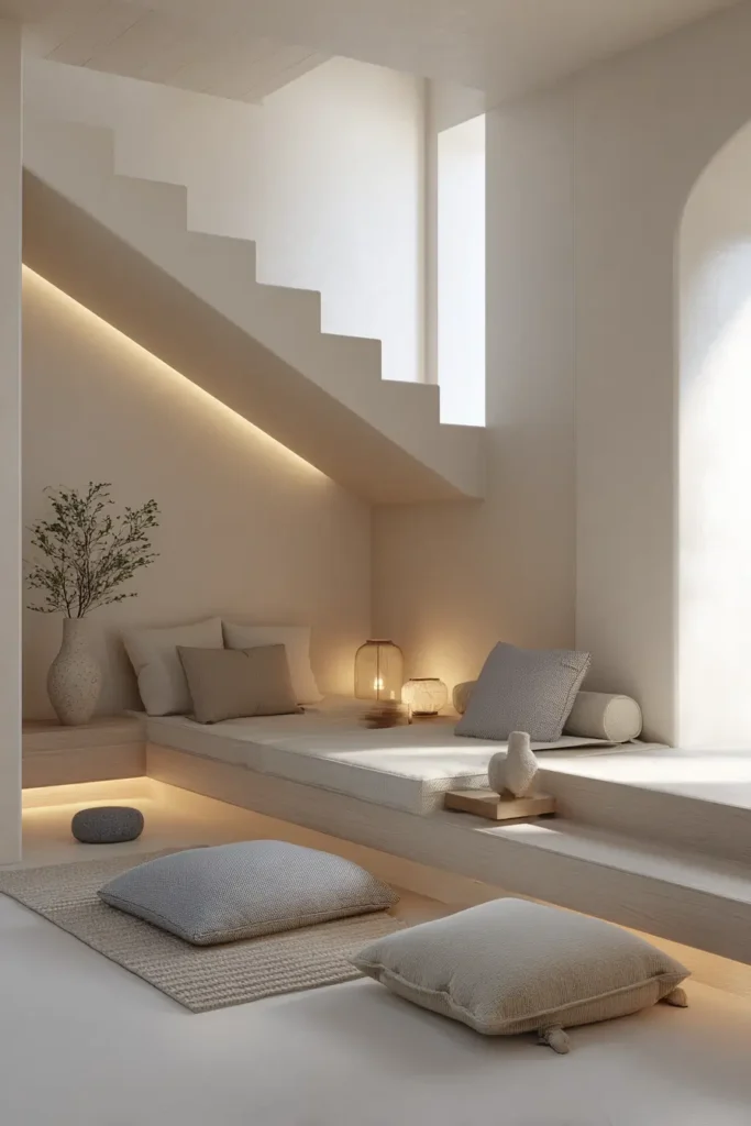 16. Minimalist Zen Corner