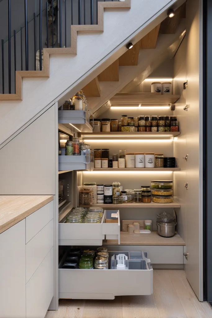 4. Open Shelving Display