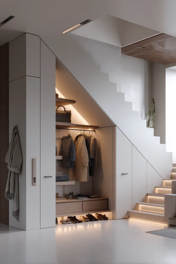 7. Hidden Closet or Wardrobe