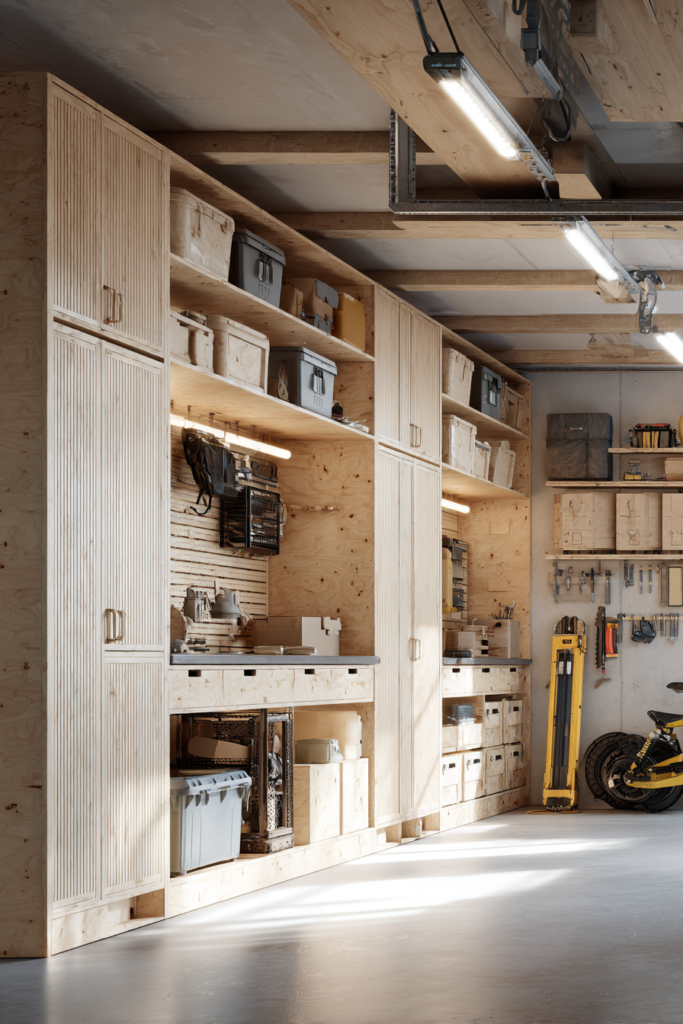 DIY Plywood Closet Units