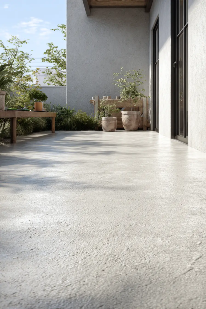 How to Maintain a Concrete Patio Long Term