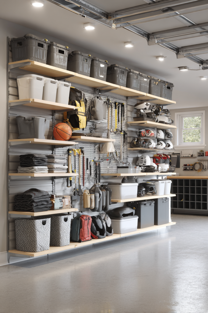Smart Closet with Labels and Zones