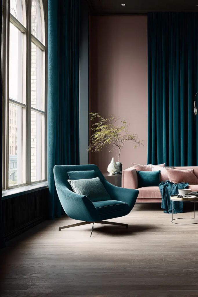 Teal Creates a Bold Look