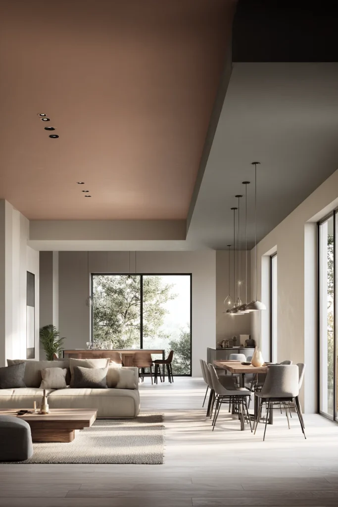 Two Tone Ceiling Design
