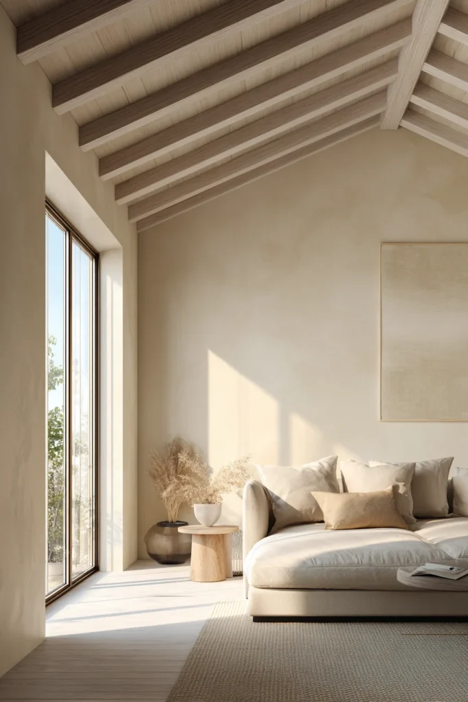 Warm Neutral Ceiling