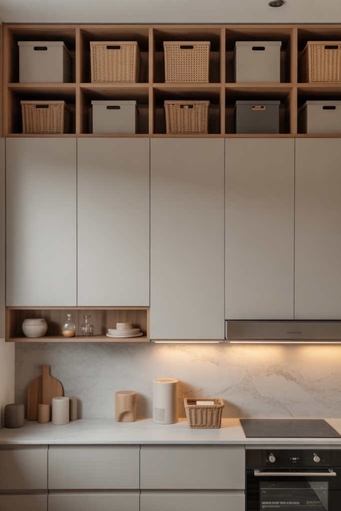 13. Use Decorative Storage Boxes