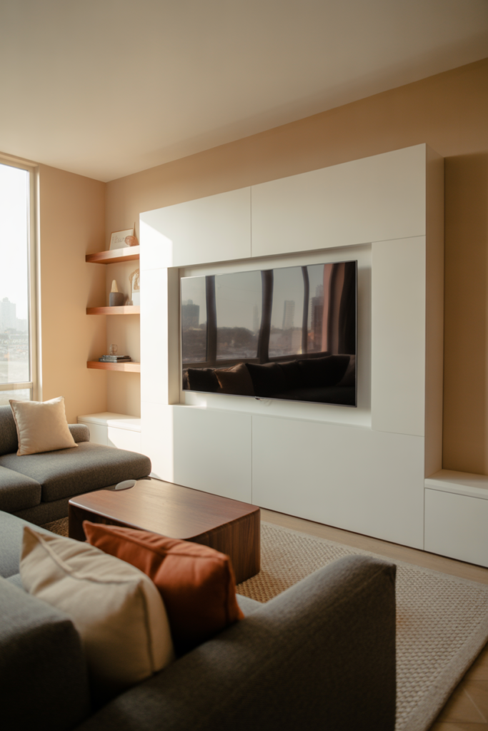 2. Mount the TV to Free Up Floor Space