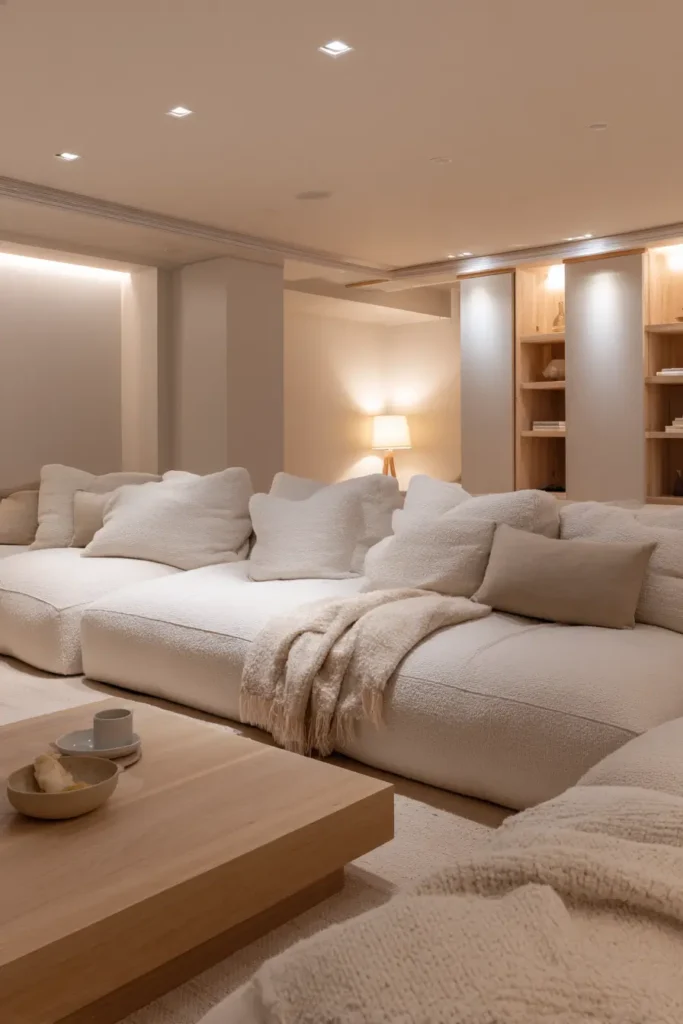 3. Cozy Sectional Sofa Setup