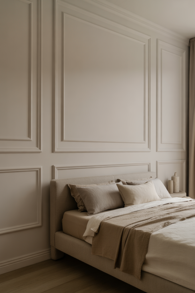 5. Use Wall Molding or Trim Designs