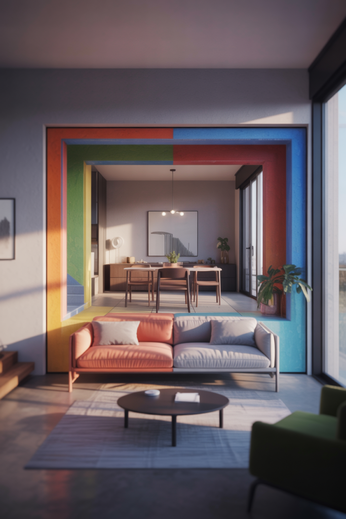 6. Float the Sofa Instead of Pushing Everything to Walls