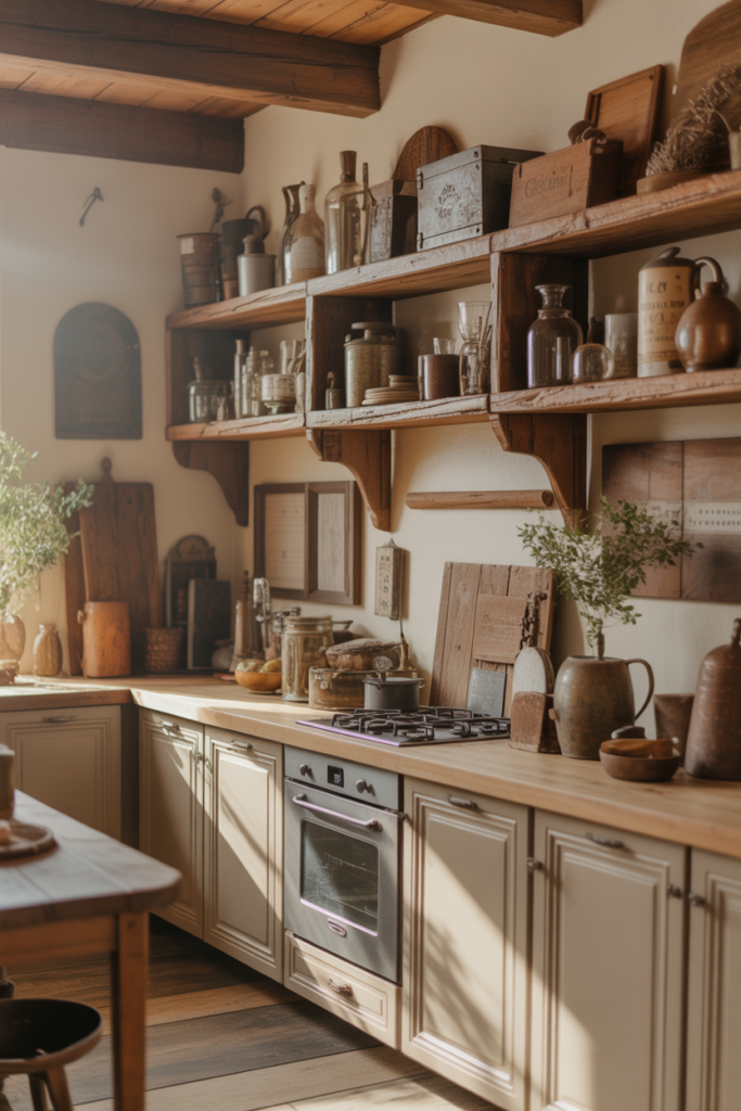 8. Add Vintage or Rustic Items