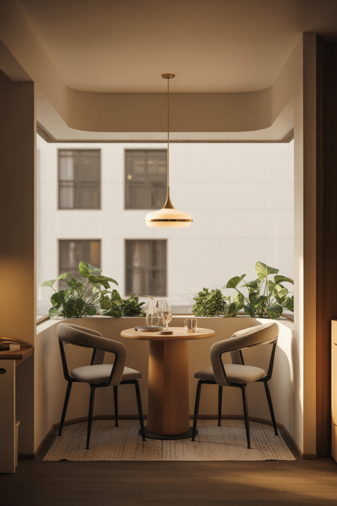 8. Add a Corner Bistro Table