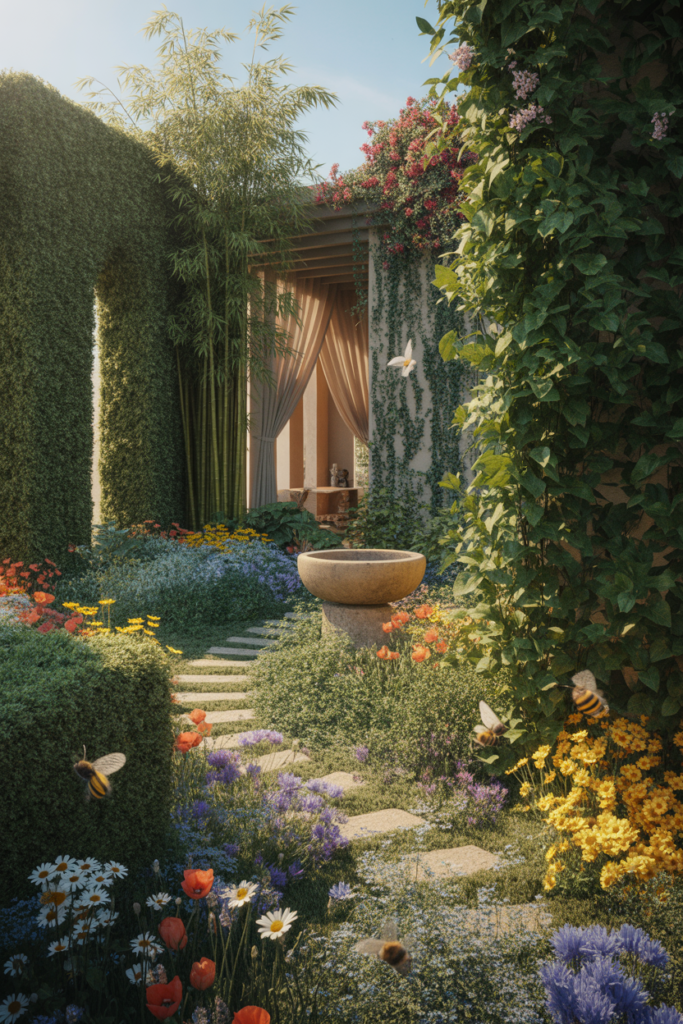 8. Mix wildflowers for a natural look