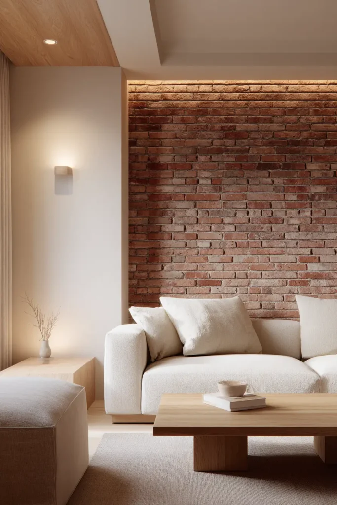 Best neutral colors that go with red brick