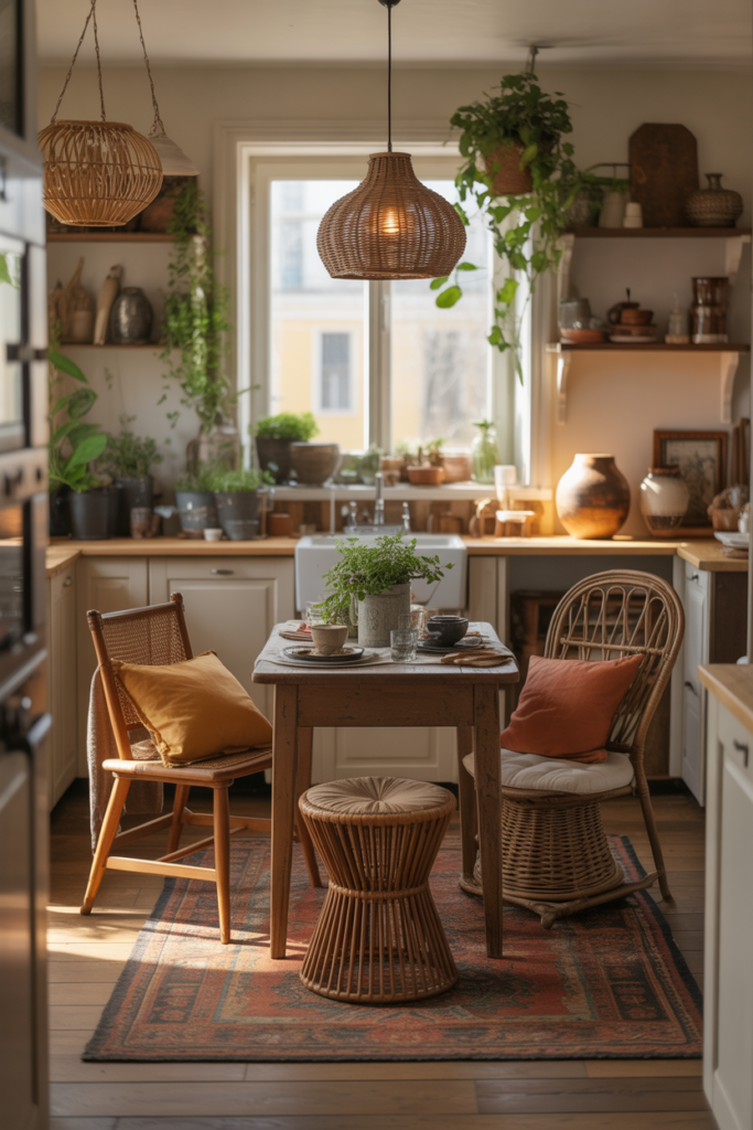Boho Kitchen Nook Ideas