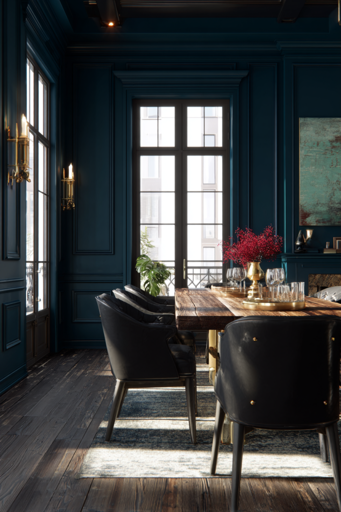 Bold Dining Room Paint Colors for Statement Spaces