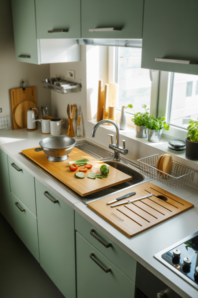 Built In Sink Cutting Boards