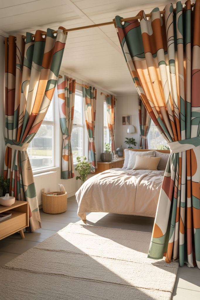 Patterned Curtains for Personal Style