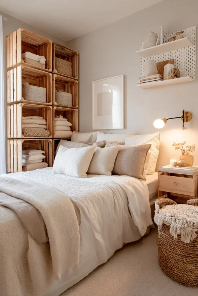 DIY Bedroom Storage Ideas on a Budget