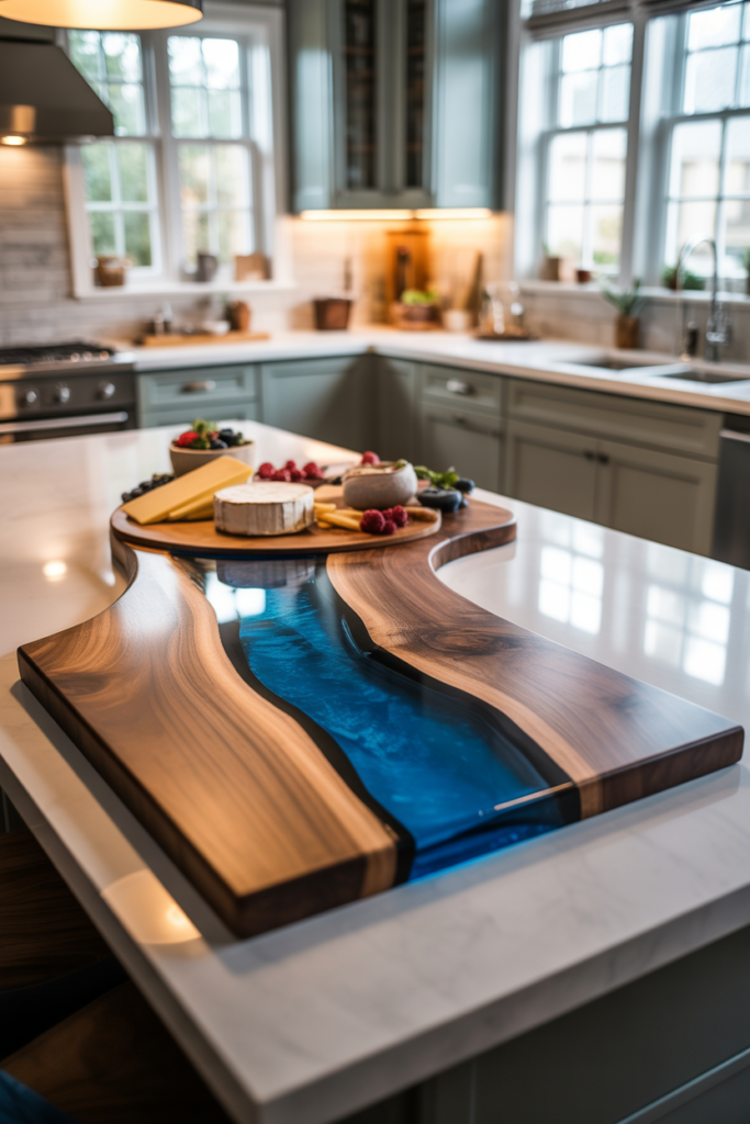 DIY Epoxy Resin Cutting Block Ideas