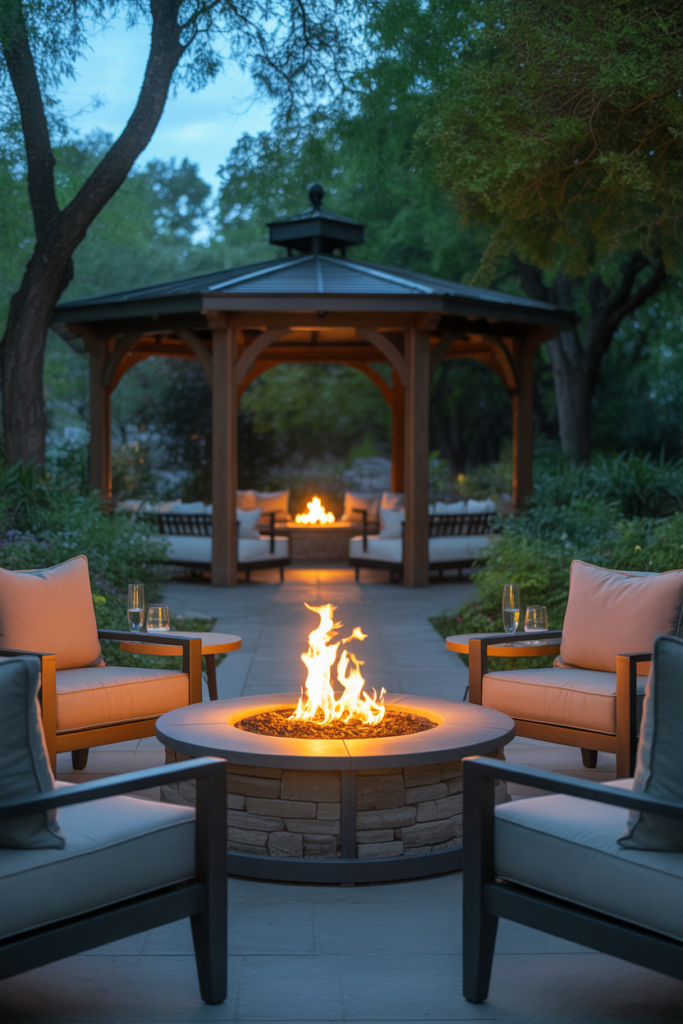 Fire Pit Seating Arrangement
