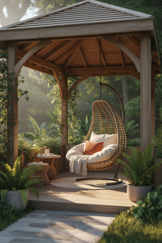 Hanging Egg Chairs for Cozy Corners