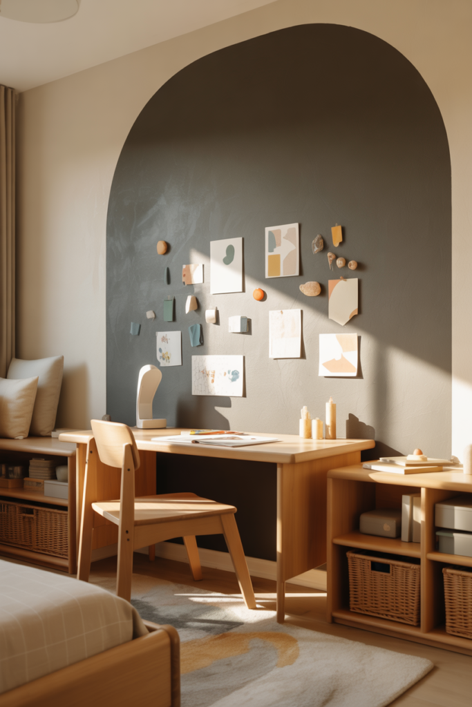 Interactive Magnetic Paint Wall