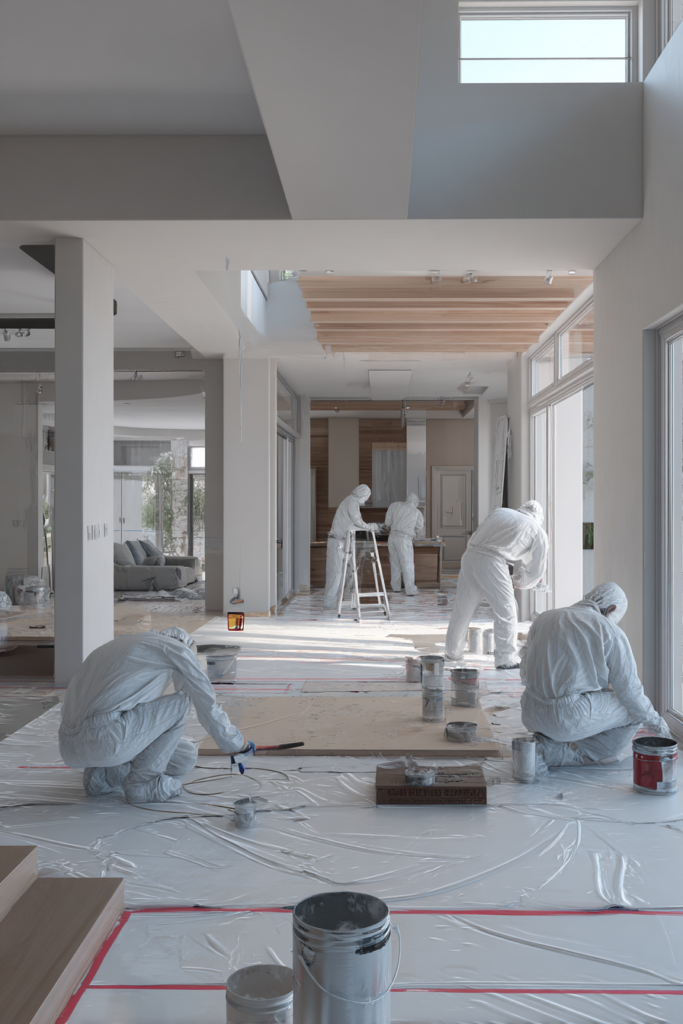 Interior House Painting Timeline