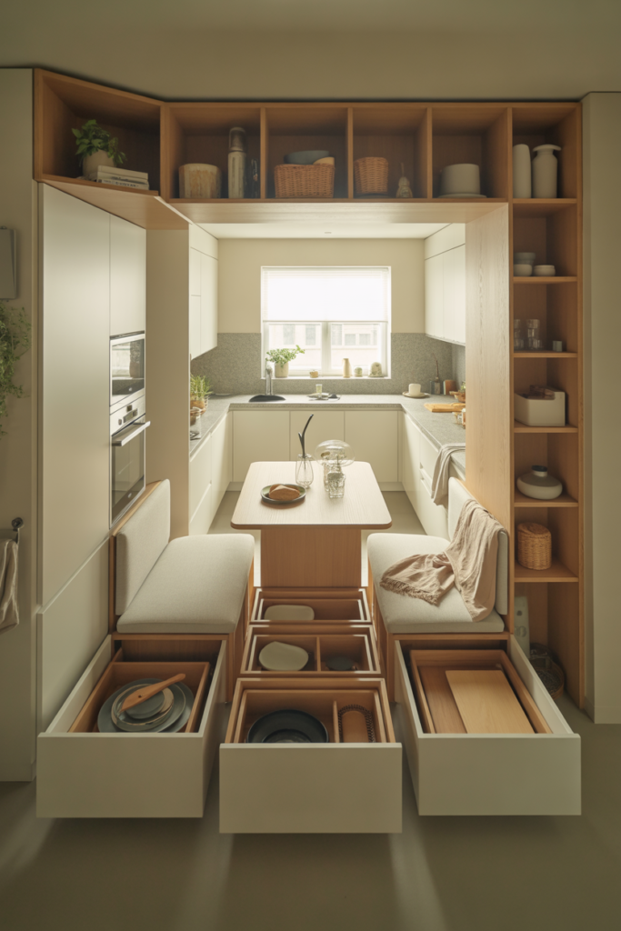 Kitchen Nook Ideas With Storage