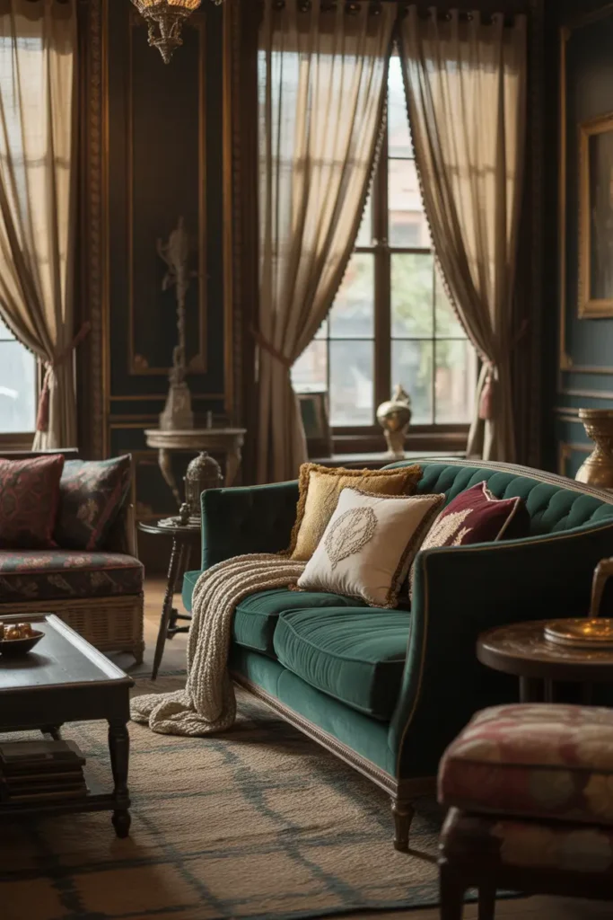 Layer Velvet Linen and Heavy Textures