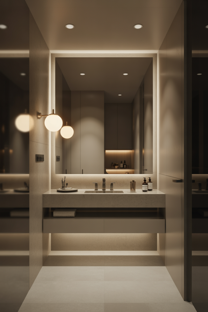 Layered lighting that combines everything