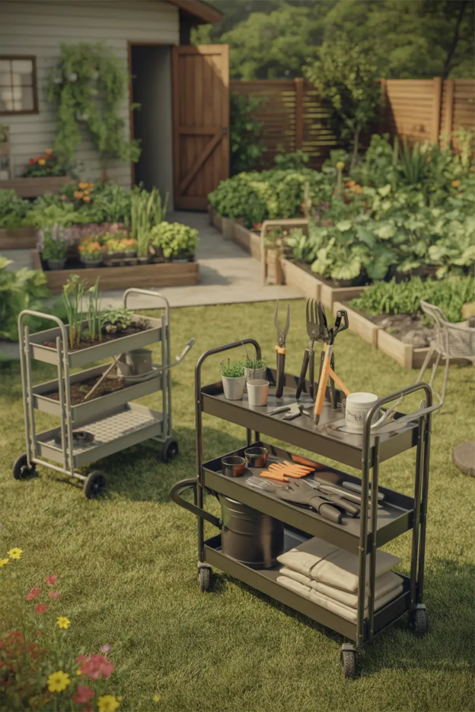 Mobile Storage Carts That Move With You