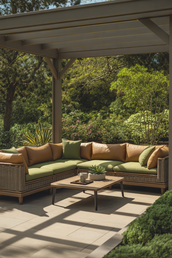 Outdoor Sectional Sofas for Gazebos