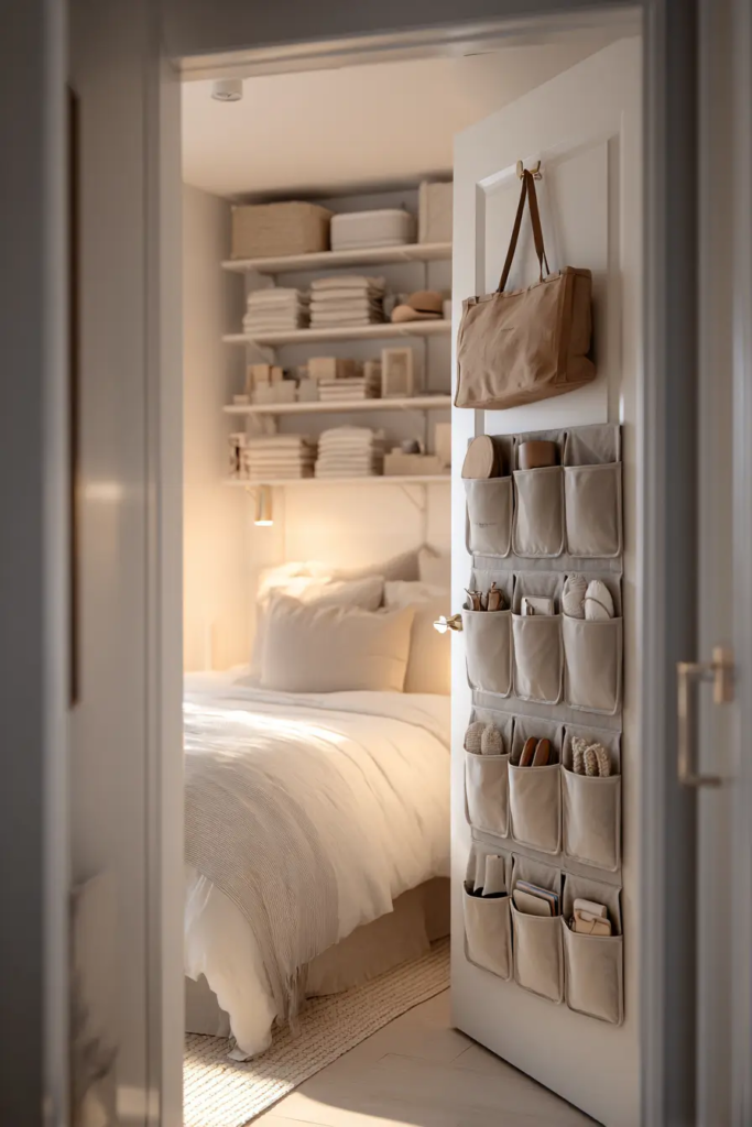 Over The Door Storage Hacks