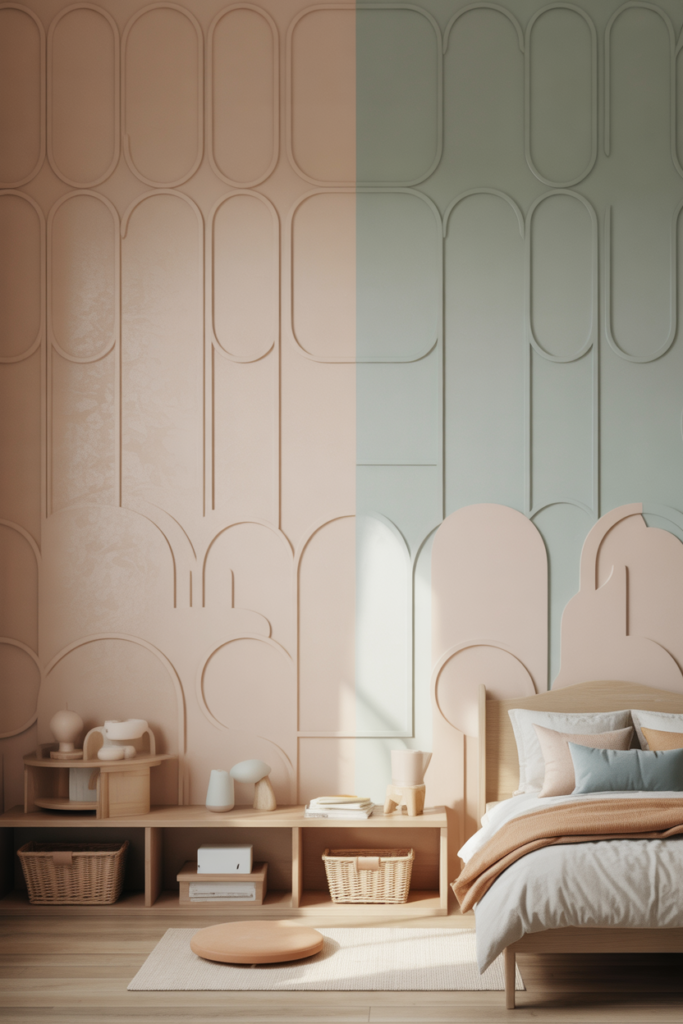 Paintable Wallpaper and Paint Combos
