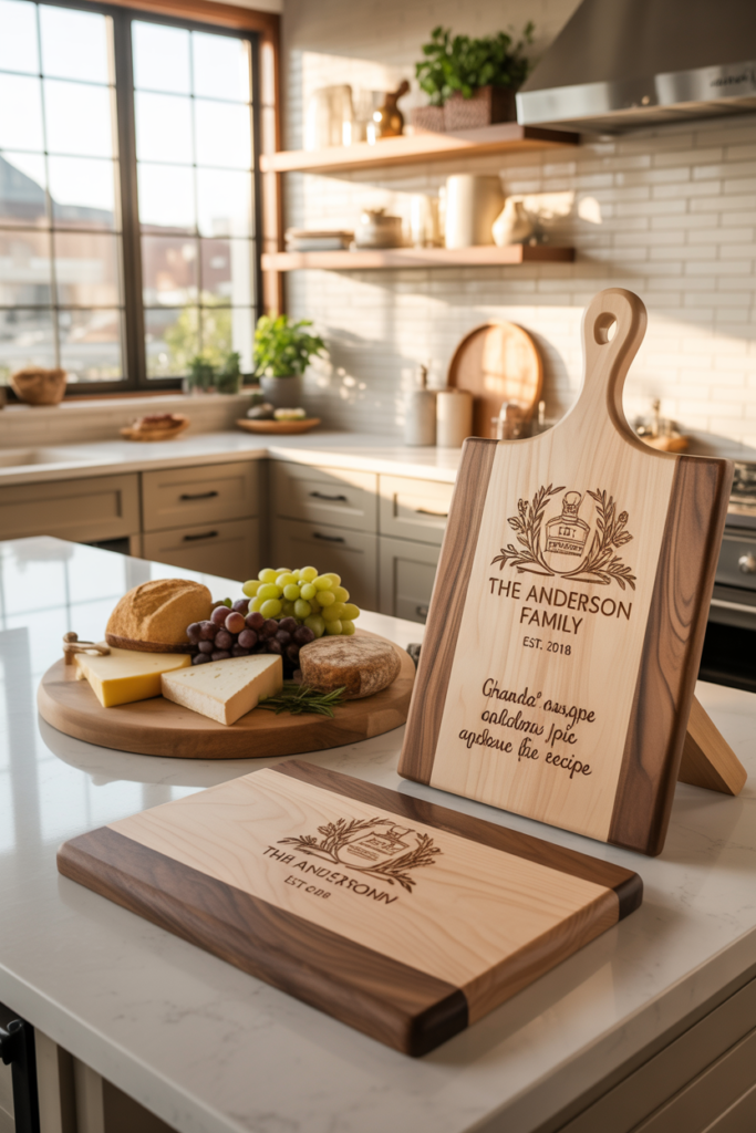 Personalized Engraved Cutting Blocks