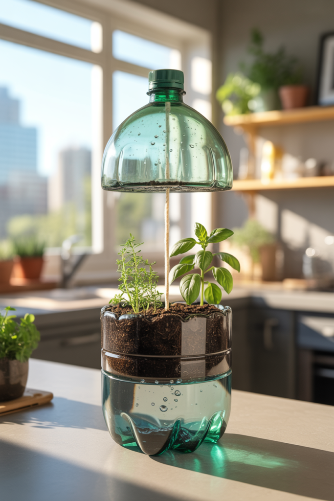 Self Watering Bottle Planter