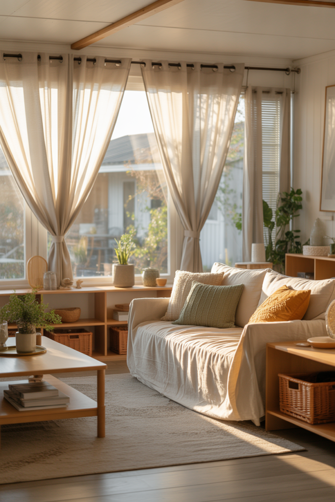 Sheer Curtains for Natural Light Flow