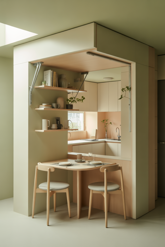 Small Kitchen Nook Design for Tiny Spaces