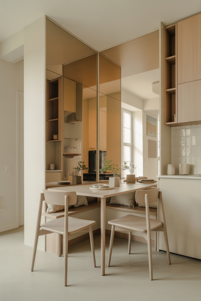 Styling Tips to Make a Kitchen Nook Feel Bigger