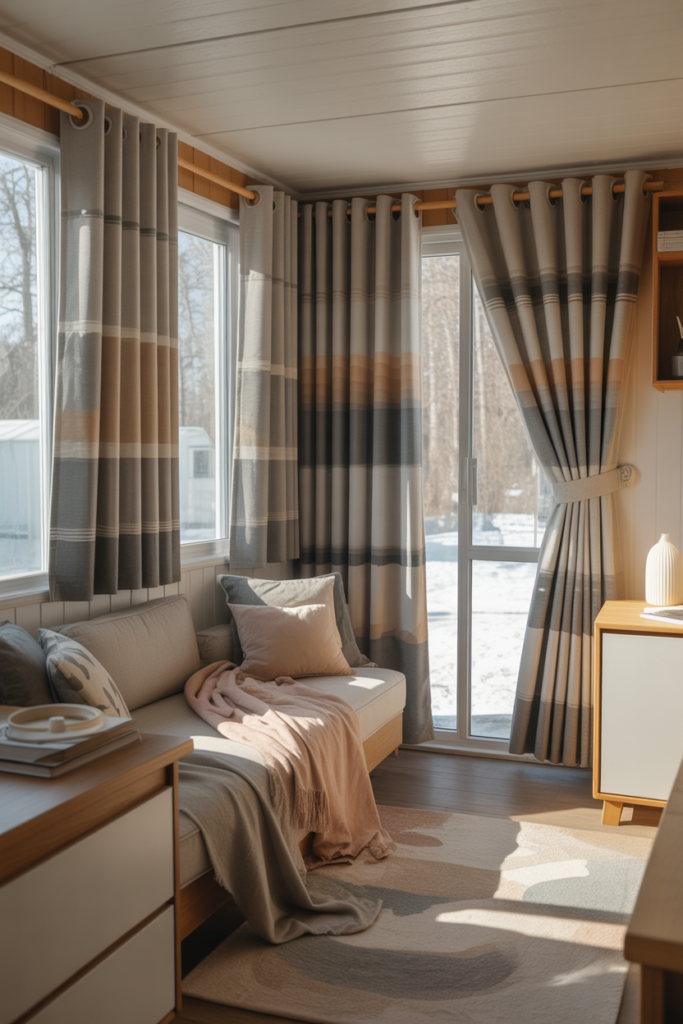 Thermal Curtains for Energy Control