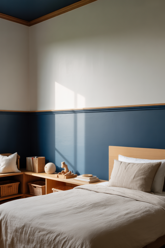 Two Tone Walls That Grow With Kids