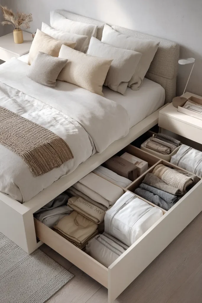Under Bed Storage Ideas for Hidden Space