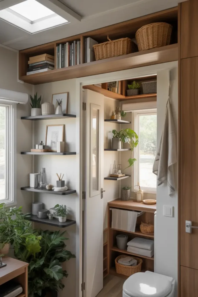 Use Storage Above Doors and Windows