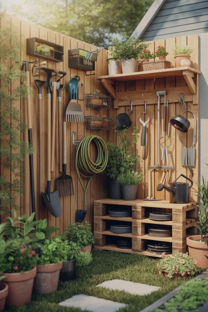 Vertical Storage That Uses Wall Space