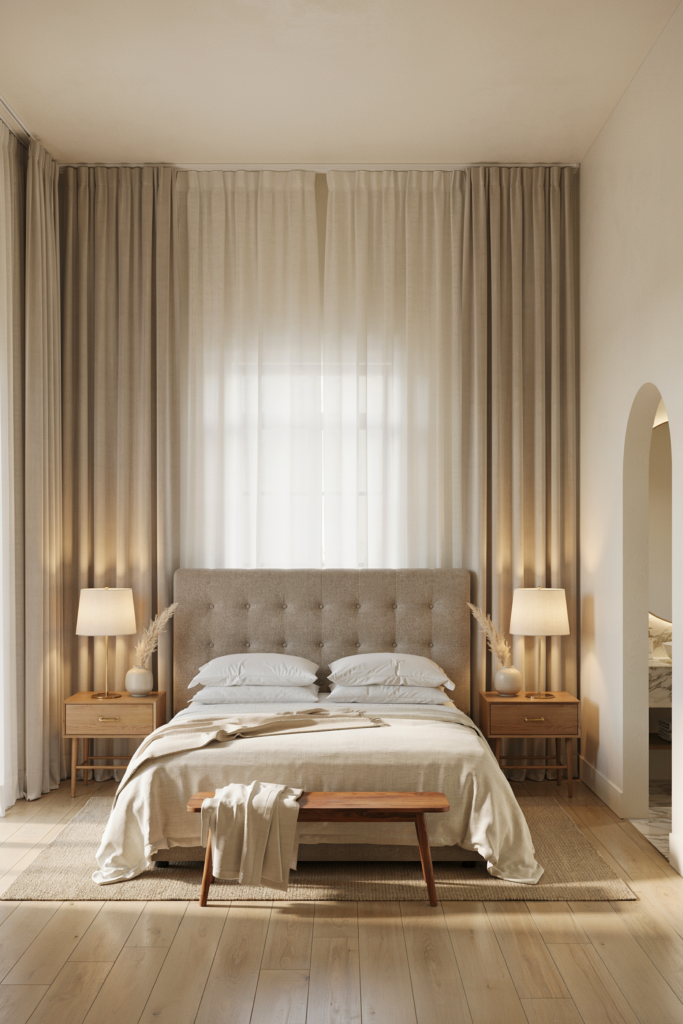 11. Run Curtains From Ceiling to Floor