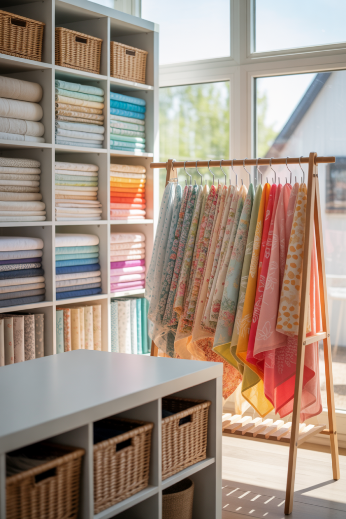 11. Store Fabric in a Clean and Simple Way